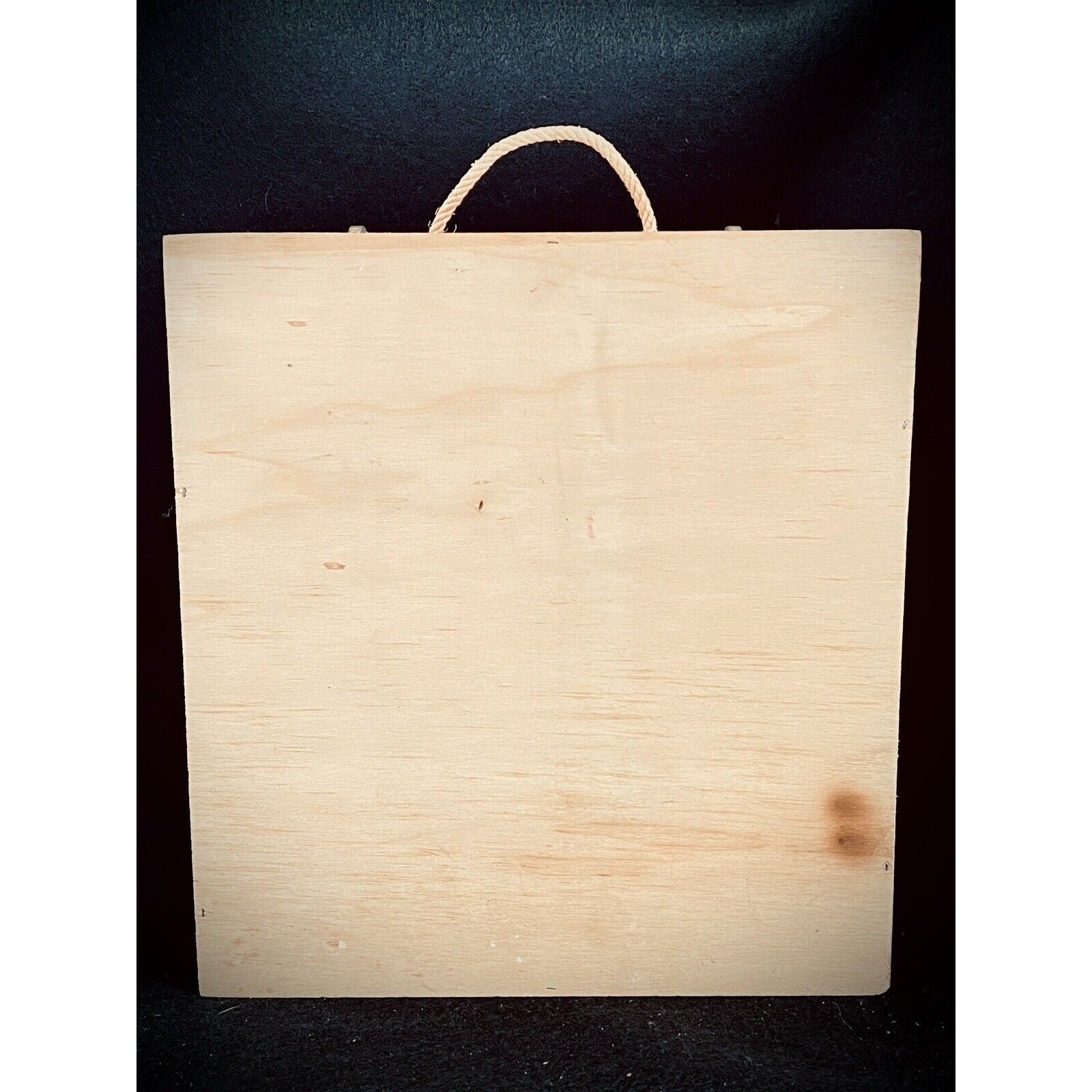 Villa Banfi Vintage 14” x 13” Wine Box with Latches and Dovetail Corners