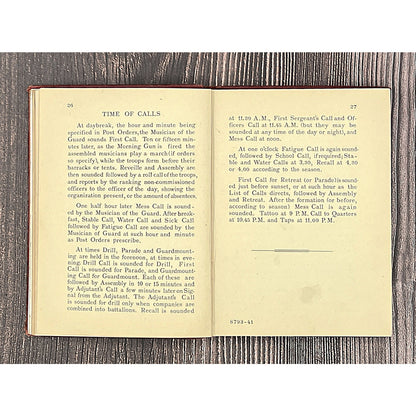 Antique Military Books: "Armament and History" & "Complete Instructive Manual for the Bugle, Trumpet, and Drum"