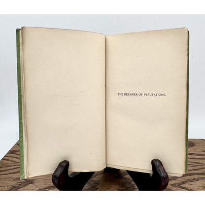 The King in Yellow - Robert Chambers, Signed and Inscribed 1895 First Edition