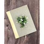 Faust by Goethe, 1925 illustrated edition by Harry Clarke, signed, vintage hardcover on wood with a small bouquet