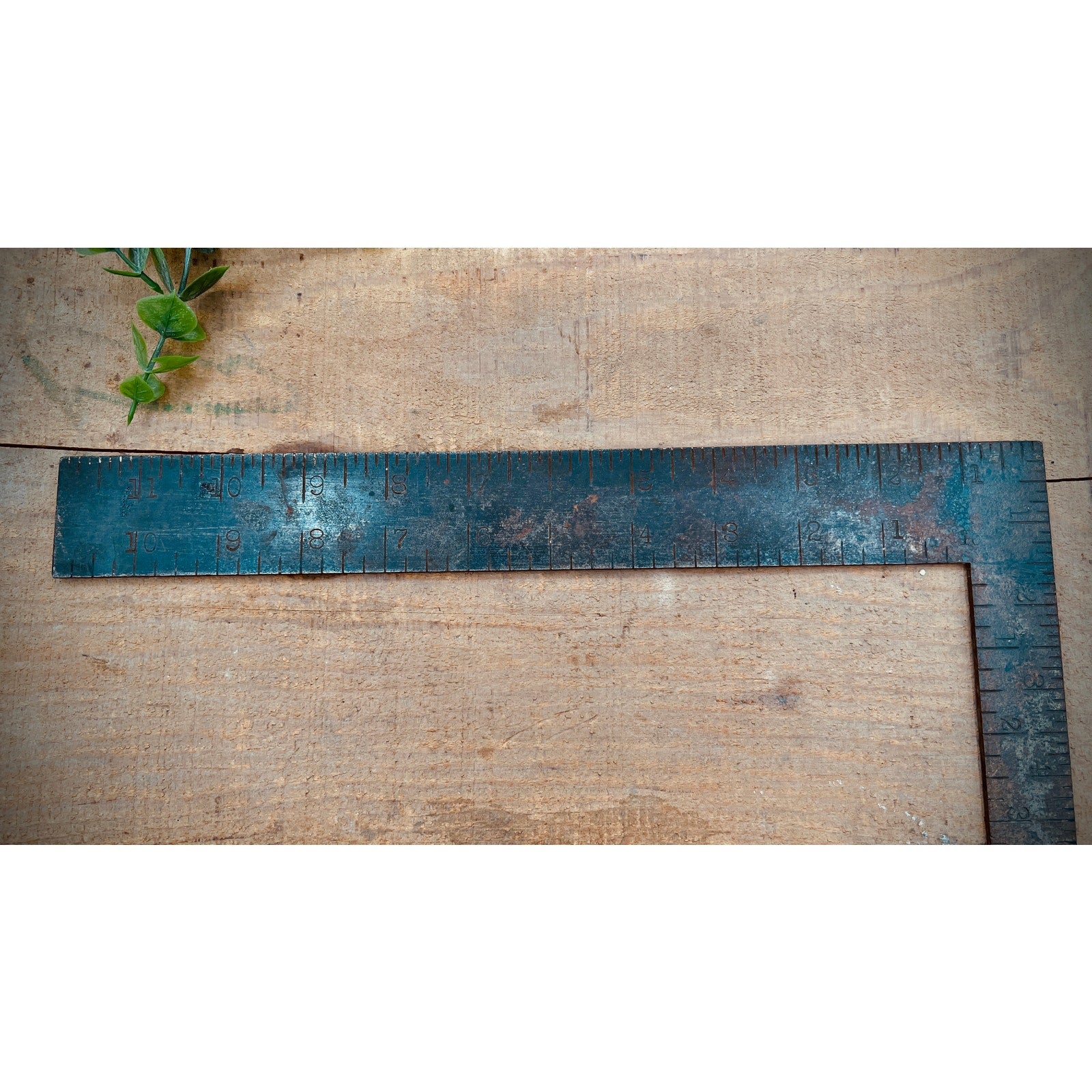 Vintage "A Framing Guide & Steel Square" by Sigmon with Sargent 12” x 8” Square