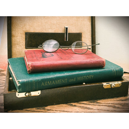 Antique Military Books: "Armament and History" & "Complete Instructive Manual for the Bugle, Trumpet, and Drum"