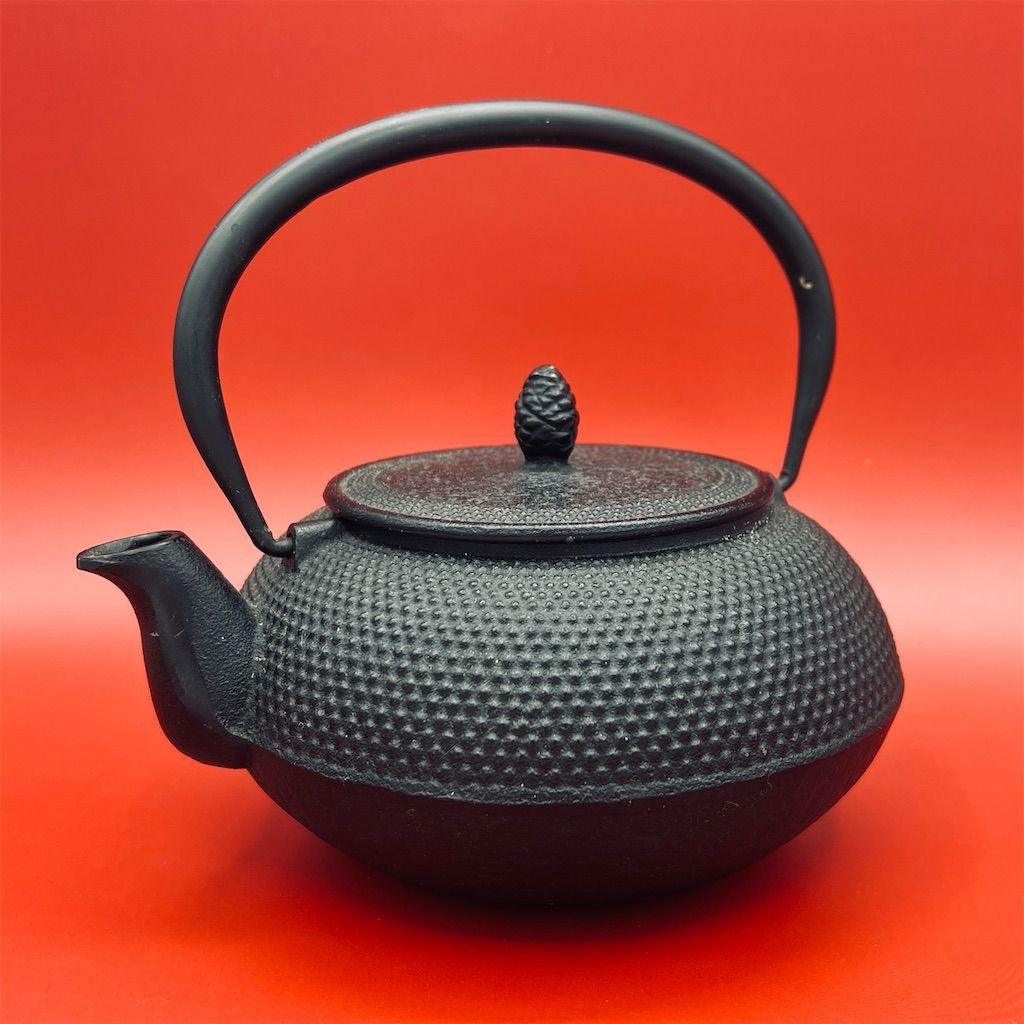 Nambu Japanese Cast Iron Teapot Black with Tea Basket - That’s My JAmm