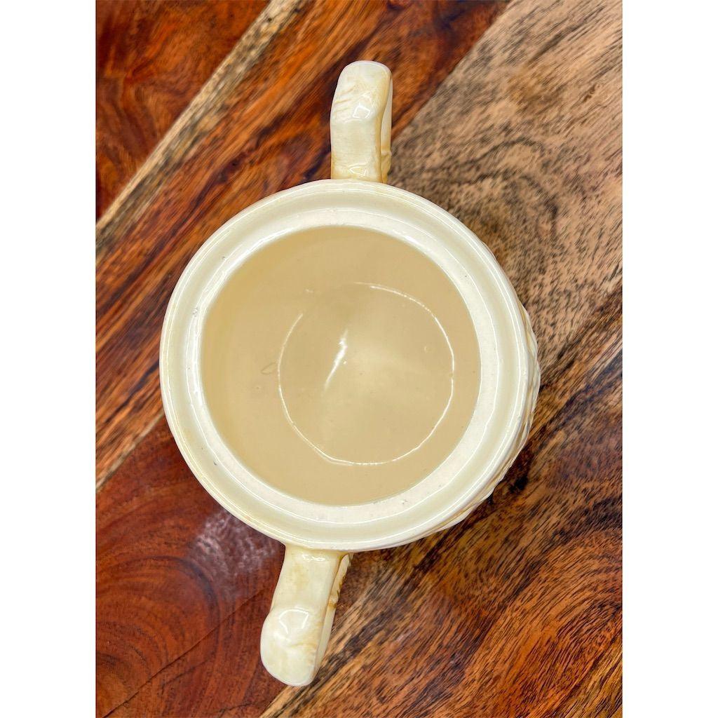 Tam O'Shanter Vintage Ceramic Sugar & Creamer Set Tavern Scene Beige - That’s My JAmm